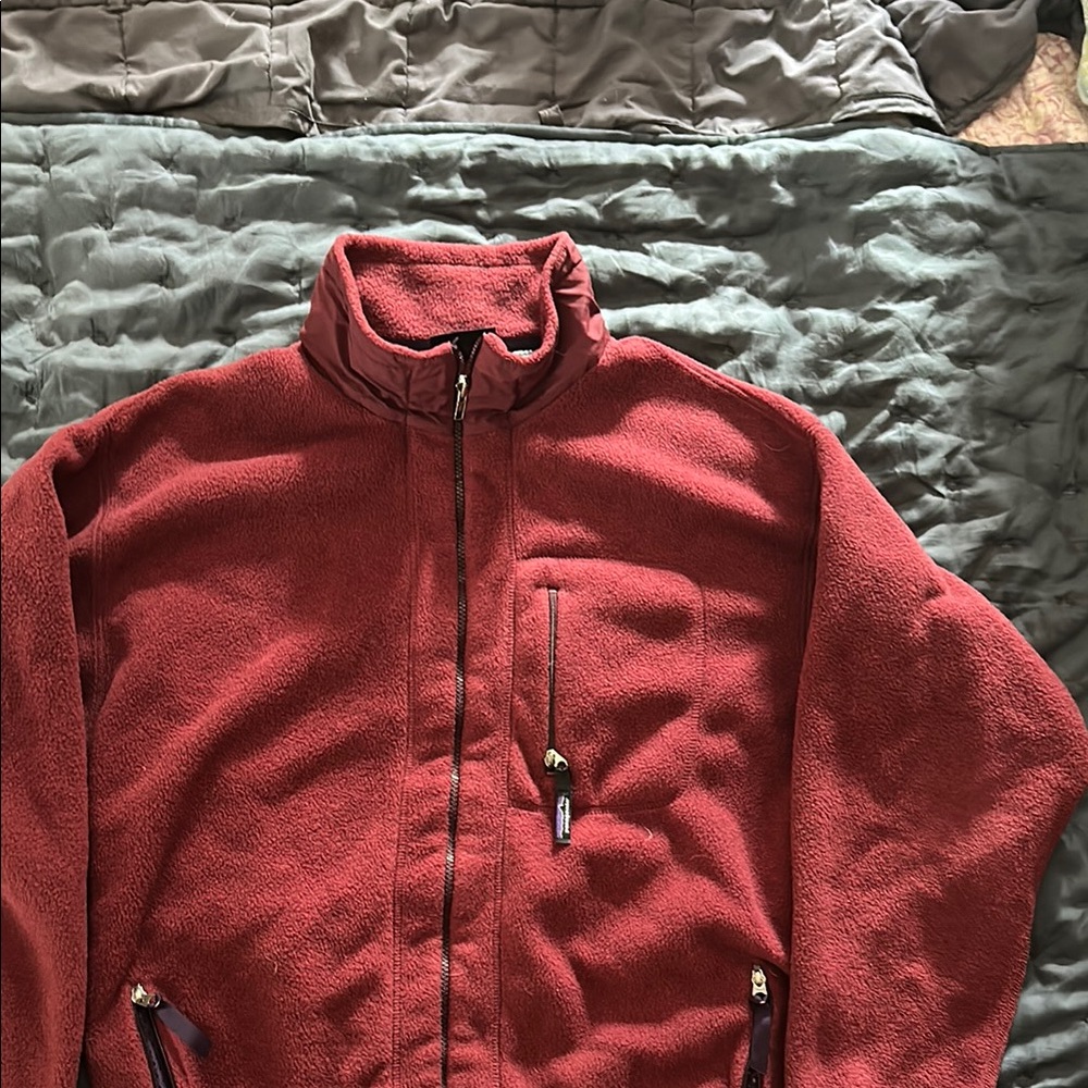 Patagonia Synchilla Red Fleece Pullover